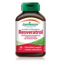 Jamieson Resveratrol, ekstrakt crvenog vina sa semenom grožđa, 30 kapsula