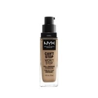Nyx Professional Makeup Tečni puder Can't Stop Won't Stop 12-Classic Tan