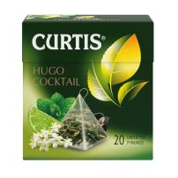 Curtis Hugo Cocktail - Zeleni čaj sa mentom, korom citrusa, laticama cveća i aromom limete i cveta zove, 36 gr