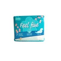 Feel Fine Cotton noćni higijenski ulošci ultra tanki 7/1