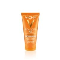 Vichy Ideal Soleil Dry Touch Finish obojeni fluid za lice SPF 50  50ml