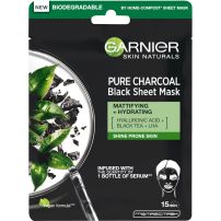 Garnier Skin Naturals Tissue Mask - Pure Charcoal 28g