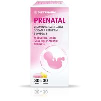 Dietpharm Prenatal, tablete i kapsule, 30 tableta+30 kapsula