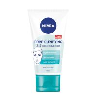 NIVEA Pore Purifying 3u1 piling maska za čišćenje lica 150ml