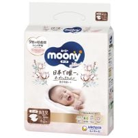 Moony Natural pelene Newborn 3-5 kg, 62 kom
