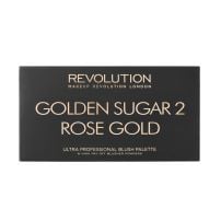 Revolution Makeup Paleta rumenila,bronzera i hajlajtera Blush Palette Golden Sugar 2 15g