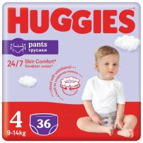 Huggies Pants, dečje pelene gaćice veličina 4, 36 kom