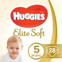 Huggies Elite Soft, dečje pelene veličina 5, 28 kom