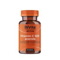 BiVits Activa Vitamin C 500 acerola 60 tableta