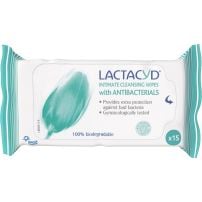 Lactacyd with Antibacterials maramice za intimnu negu 15 kom