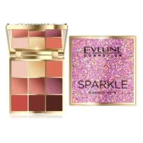 Eveline Eyeshadow palette 9 colors - sparkle