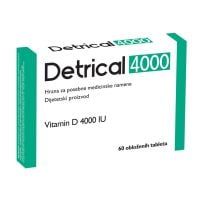 Detrical vitamin D 4000, 60 tableta