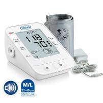 Prizma Omron YE660E digitalni automatski aparat za merenje krvnog pritiska sa glasovnom funkcijom (srpski) + ispravljač