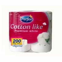 Boni Perfex Cotton Like toaletni papir 3sl 4 kom