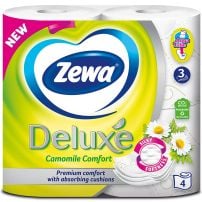 Zewa Deluxe White Camomile toalet papir 4 komada