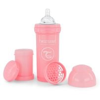 Twistshake flašica za bebe pastel pink 260ml