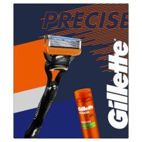 Gillette Fusion muški set brijač i gel za brijanje 200ml