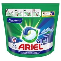 Ariel Allin1 pods Mountain Spring kapsule za pranje veša, 43kom