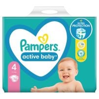 Pampers Active Baby Dry, Veličina 4, (8-14kg), 76kom