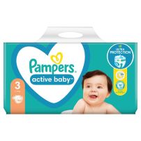 Pampers Active baby JPM 3 Midi pelene za bebe 104 kom