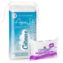 Cotoneve Aqua Life maxi blaznice 50kom+gratis make aup vlažne maramice 20kom