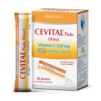 Cevital forte direct orodisperzibilne granule 320mg vitamina C sa Zn, 20 kesica
