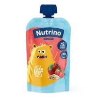 Nutrino junior voćni mix - Jabuka, jagoda, žitarice, vanila 180 g