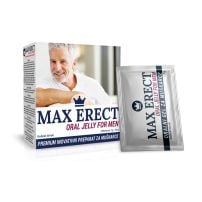 MAX ERECT (ORAL JELLY FOR MEN) - oralni gel u kesicama za snažnu erekciju, 10 kesica 