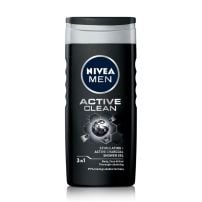 NIVEA MEN Active Clean gel za tuširanje za muškarce 250ml
