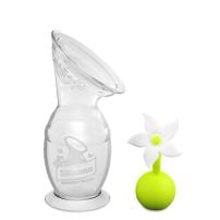 Haakaa Flower set – Gen2 pumpica sa stoperom - beli cvet - 150ml 